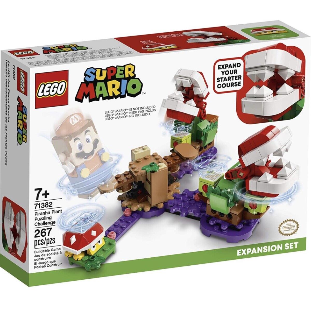 Lego Super Mario 71382 Piranha Plant Puzzling Challenge Expansion Set