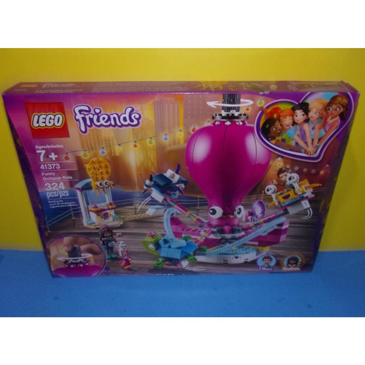 Lego Friends Funny Octopus Ride Set 41373 with Ethan Andrea