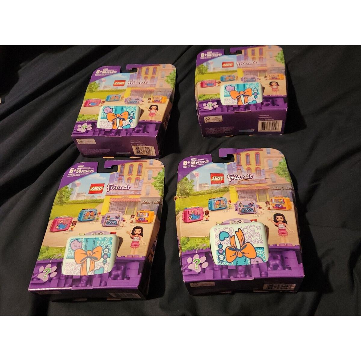 4 Lego Friends Emma s Fashion Cube 41668 Building Kit