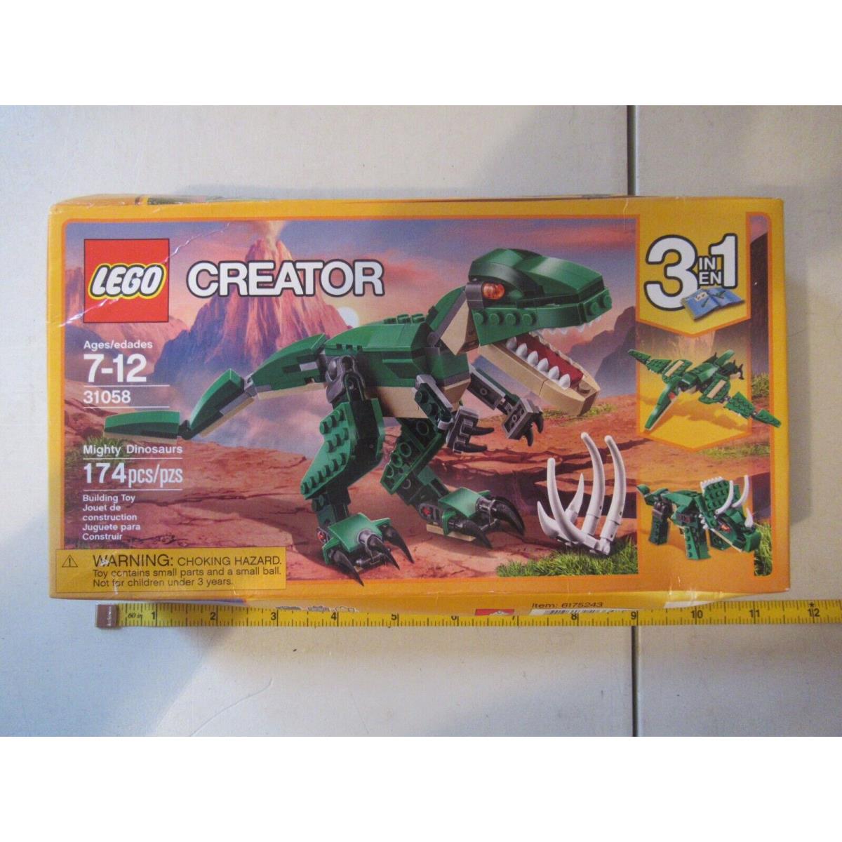Lego Creator 31058 Mighty Dinosaurs