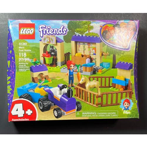 Lego Friends Set 41361 Mia`s Foal Stable