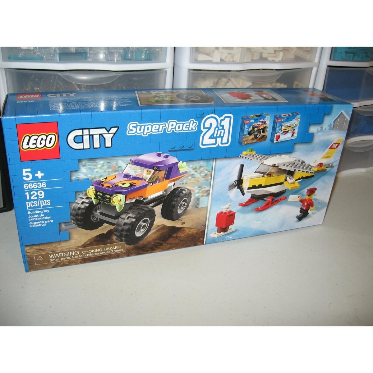 Lego Exclusive City 2 IN 1 Super Pack For 2020