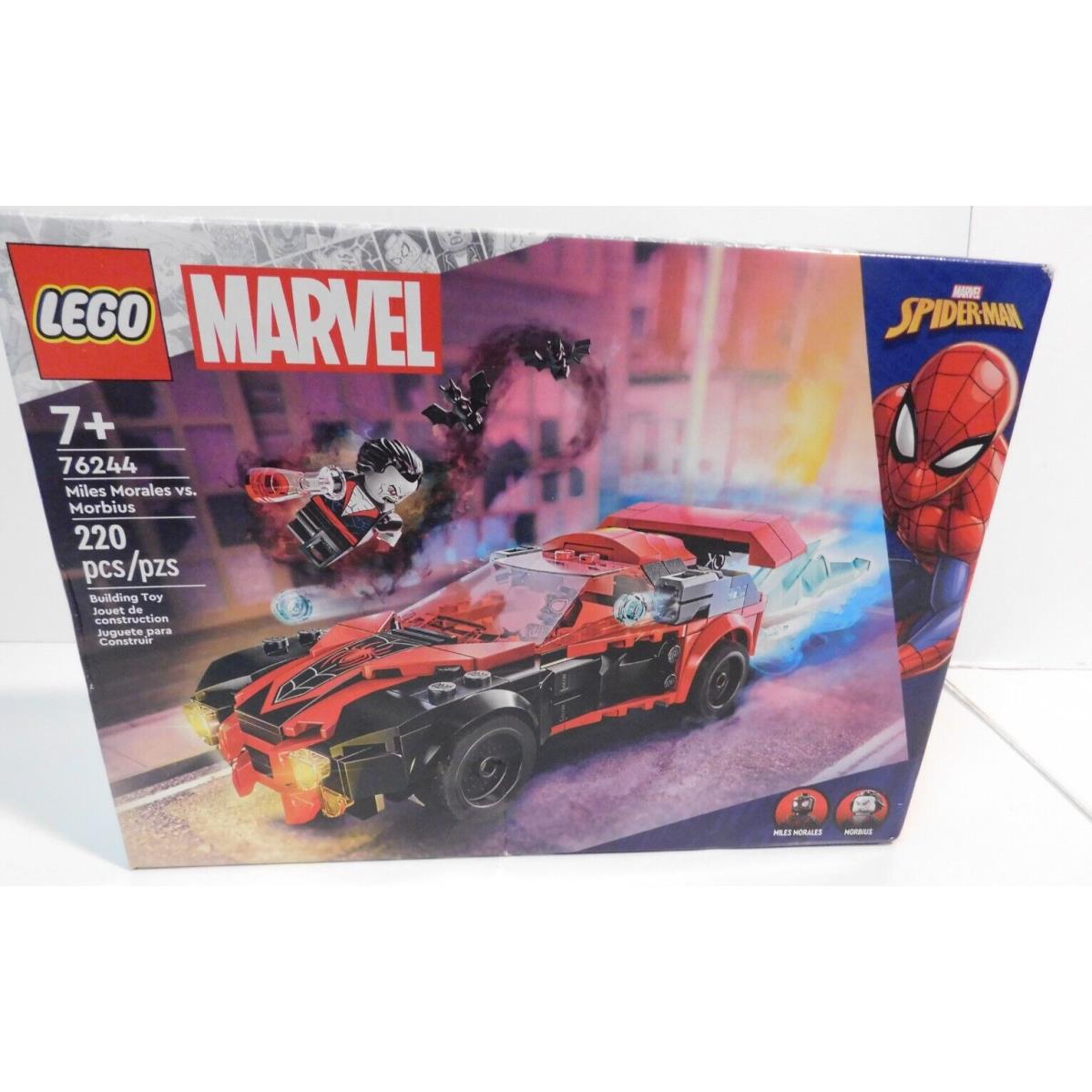 Lego Marvel 76244 Miles Morales Vs. Morbius 220 Pieces