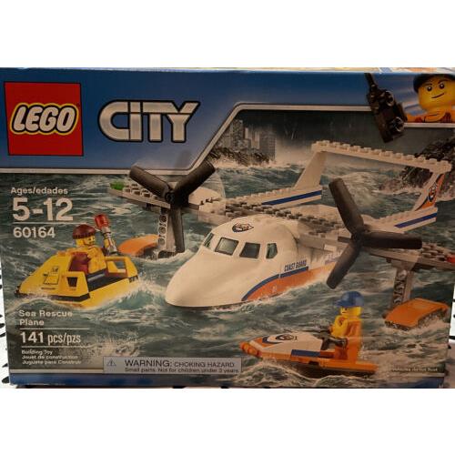 Lego City Sea Rescue Plane 60164