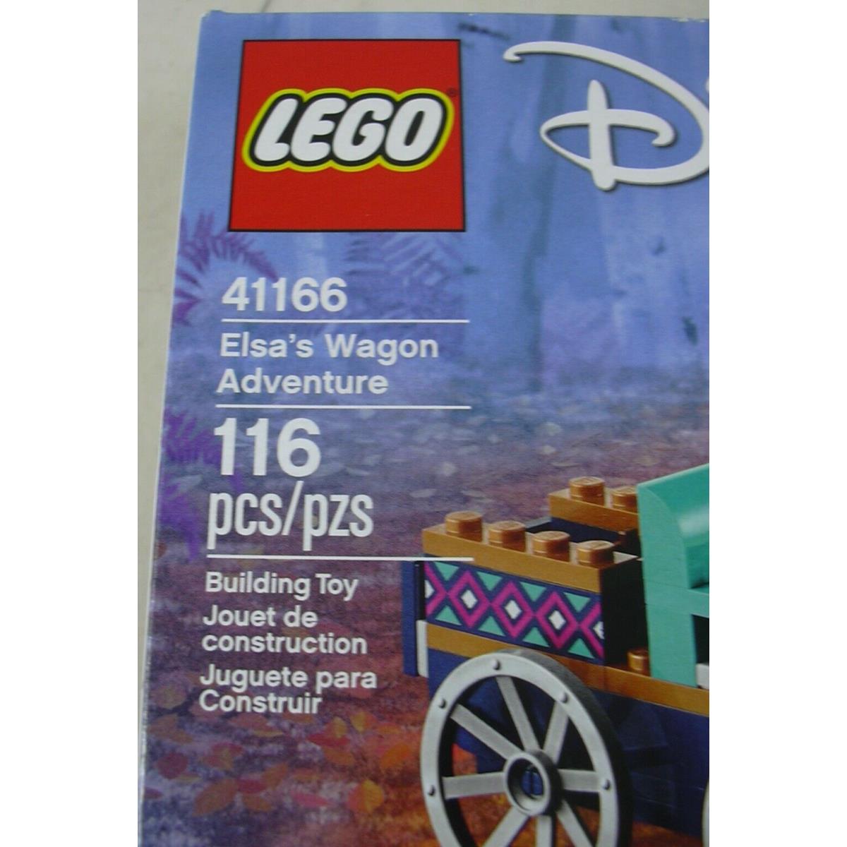 Lego Disney Frozen 2 II Elsas Wagon Adventure 41166 Building Toy Carriage