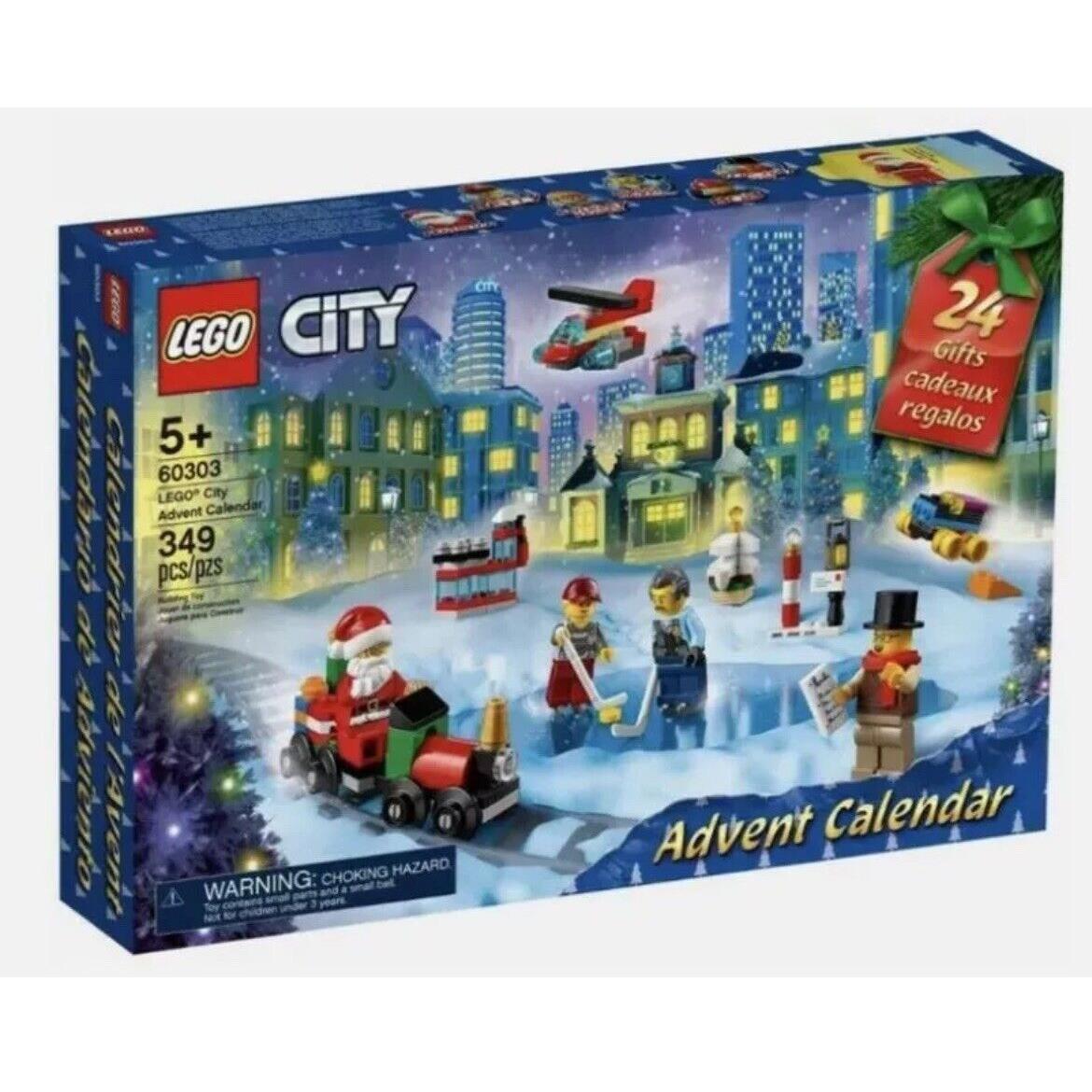 Lego City-advent Calendar- - 60303 - Ages 5 and up