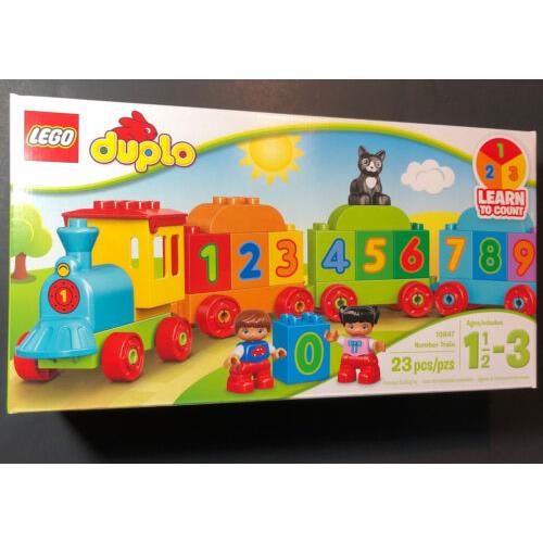 Lego Duplo Set 10847 Number Tra