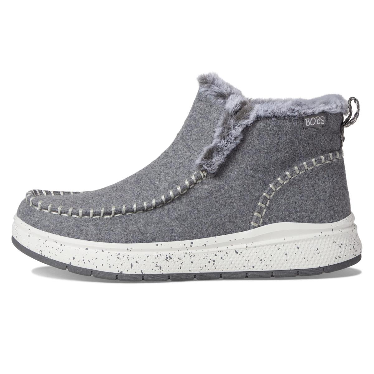 Skechers Women`s 114274 Fashion Boot Grey