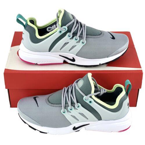 Nike Air Presto Cool Grey Women`s Size 6 Sneakers Shoes Pink 878068-018