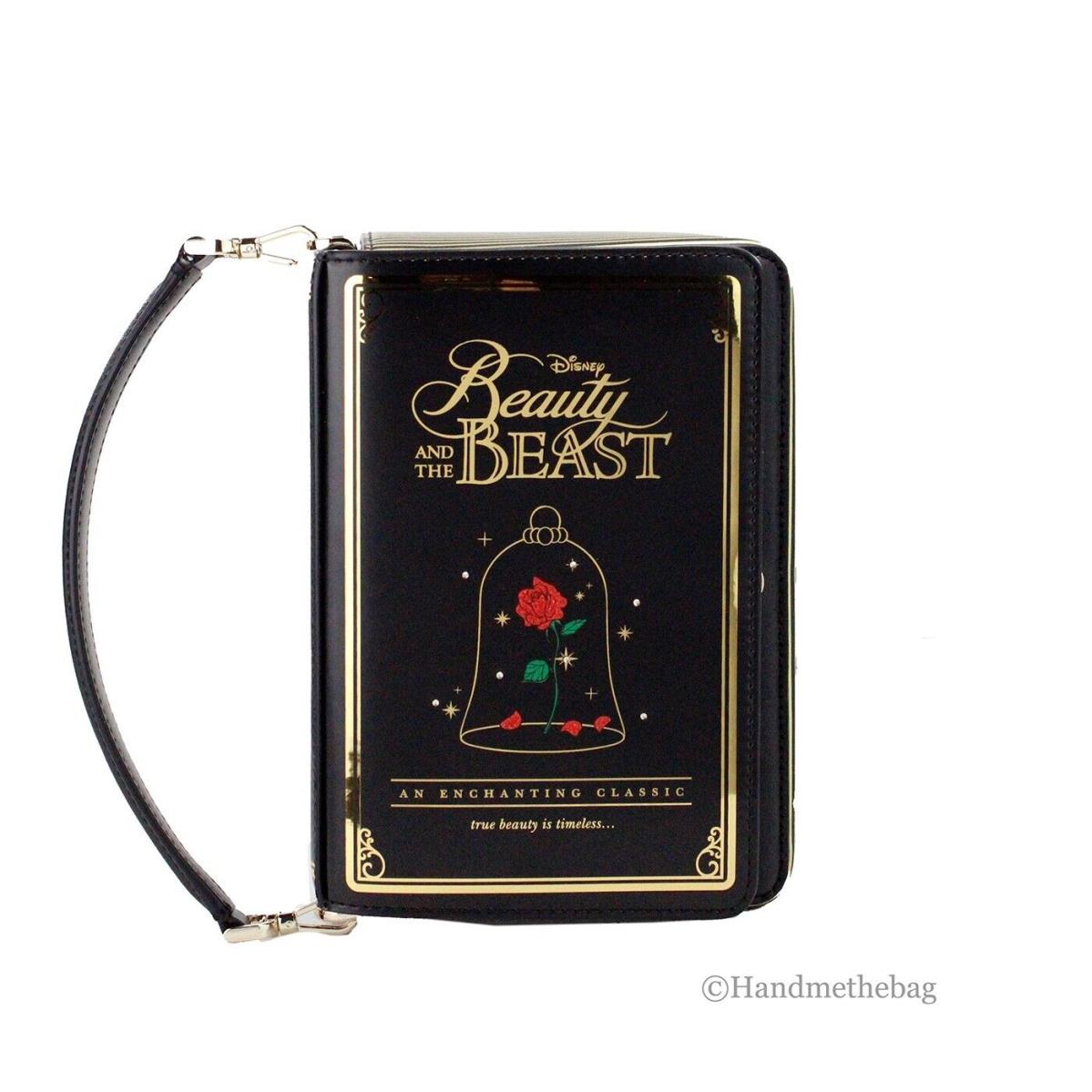 Kate Spade X Disney Beauty and The Beast 3D Book Leather Crossbody Bag Purse