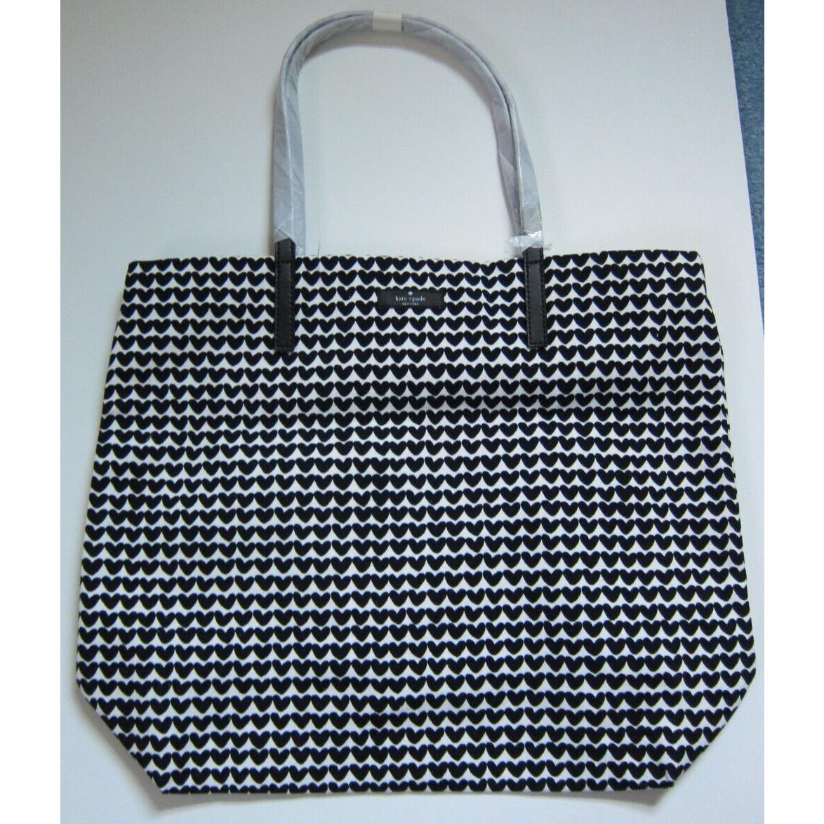 Kate Spade New York Bon Shopper Shopping Tote Bag - Black/white