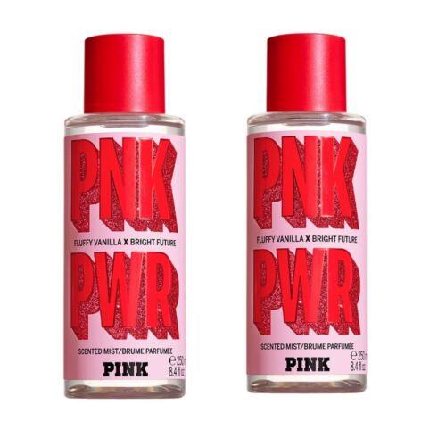 Victoria`s Secret Pink Pnk Pwr Scented Mist 8.4 Fl.oz. Lot of 2