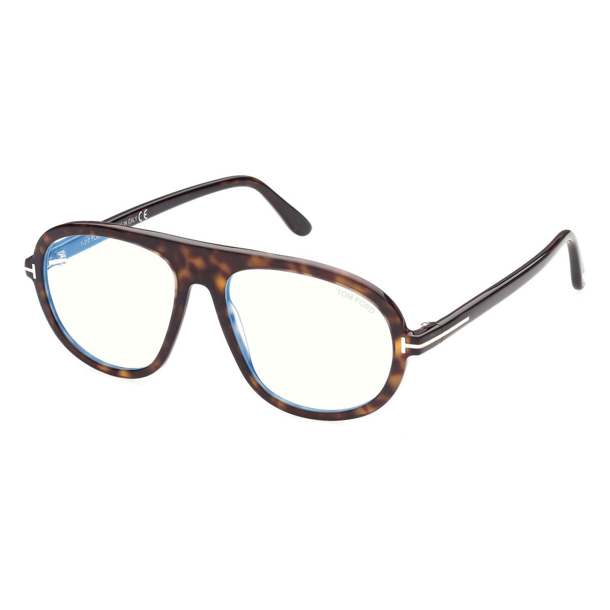 Tom Ford FT5755-B-052-55 Dark Havana Eyeglasses