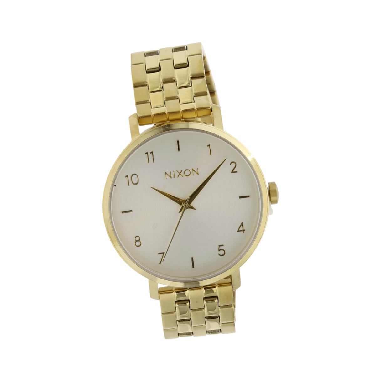 Nixon 2506 Womens Gold-tone The Arrow Bracelet Watch 38mm