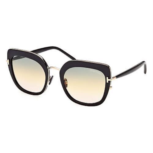Tom Ford FT0945-01B-55 Shiny Black Sunglasses