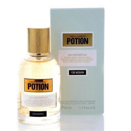 Potion For Woman Dsquared2 1.7 oz / 50 ml Eau De Parfum Women Perfume Spray