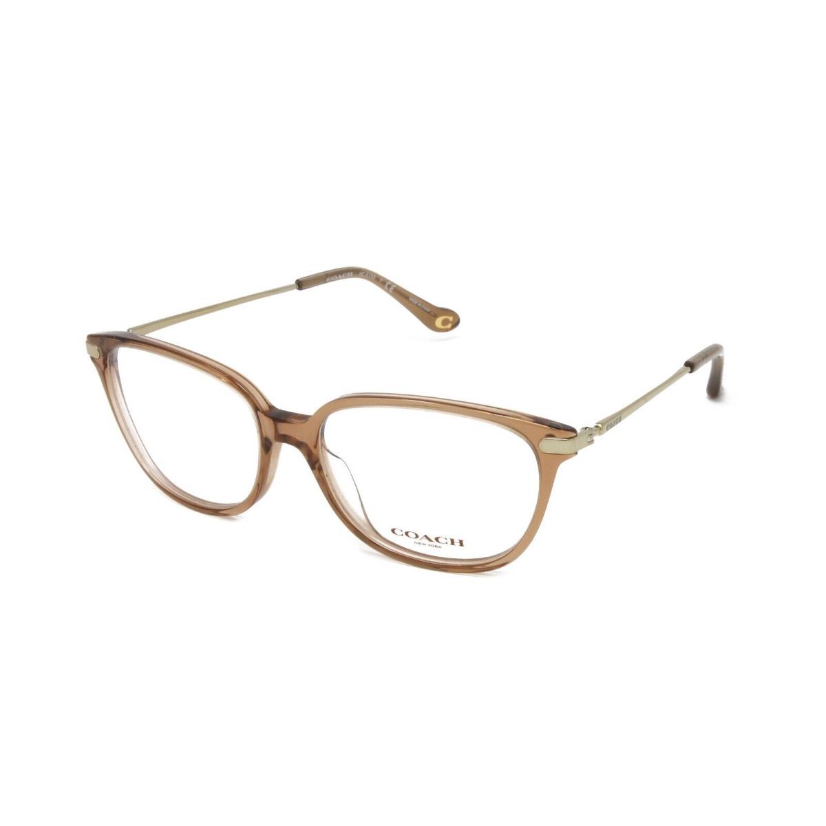 Coach Women`s Eyeglasses HC6185 5654 Transparent Brown 54mm