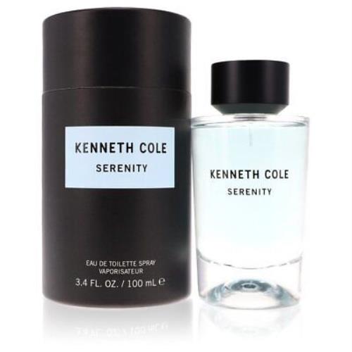 Kenneth Cole Serenity By Kenneth Cole Eau De Toilette Spray Unisex 3.4 Oz