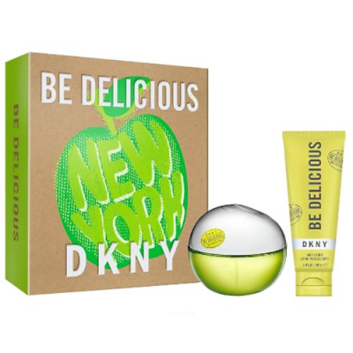 Be Delicious by Dkny Gift Set 3.4 oz Edp Perfume + Body Lotion