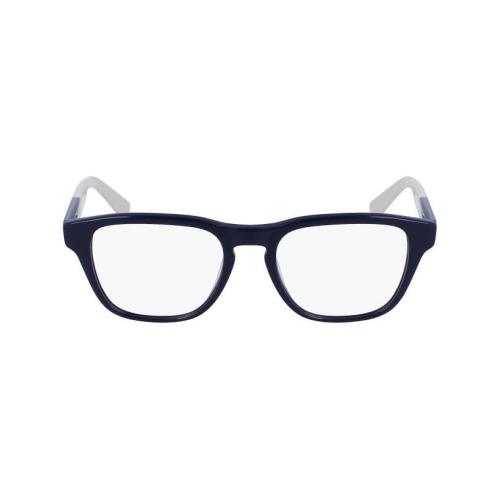 Lacoste L2909 410 Navy Blue White Eyeglasses 51/20/145 with Lacoste Case