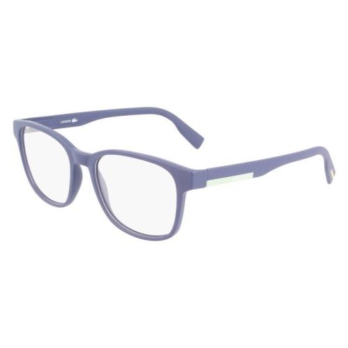 Lacoste L 2914 401 Matte Blue Eyeglasses 54/18/145 with Lacoste Case