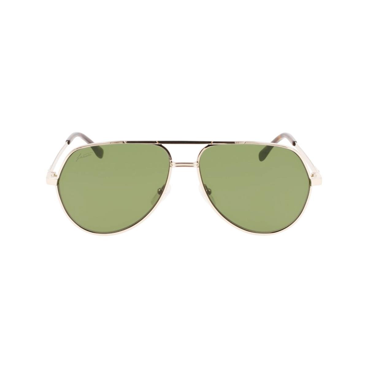 Lacoste L250SE Pilot Sunglasses Gold One Size