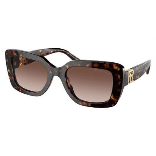 Ralph Lauren RL8217U Sunglasses Havana / Gradient Brown 55mm