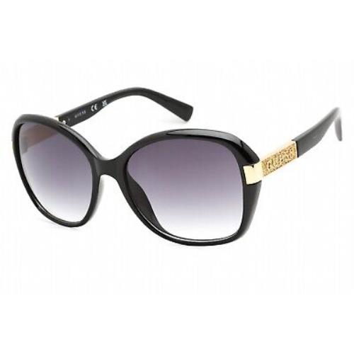 Guess Factory GF0371-01B Shiny Black Sunglasses