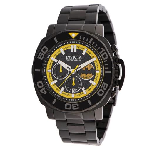 Invicta DC Comics Batman Men`s 48mm Limited Edition Chronograph Watch 35076