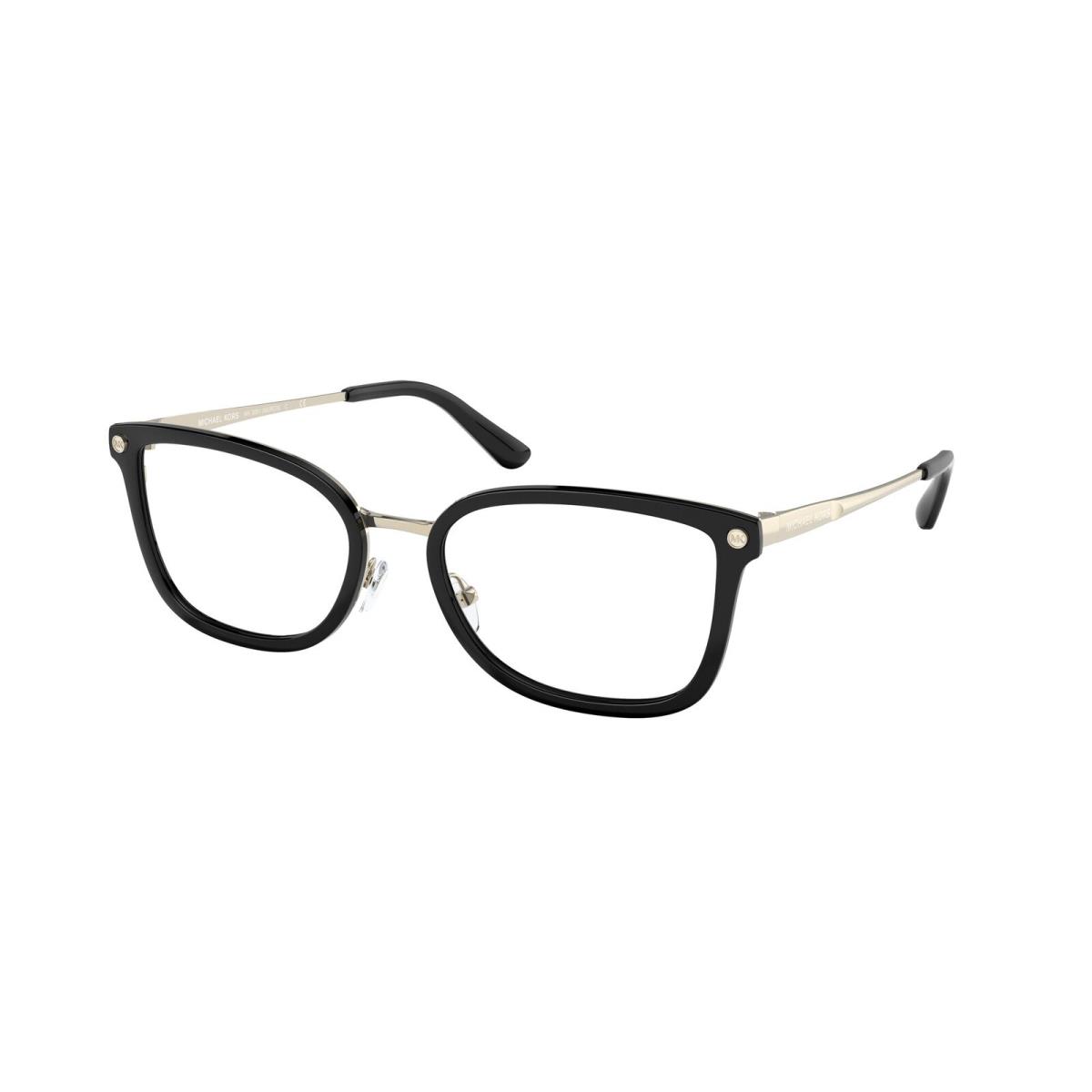 Michael Kors MK3061 1014 Murcia Black Demo Lens 54 mm Women`s Eyeglasses