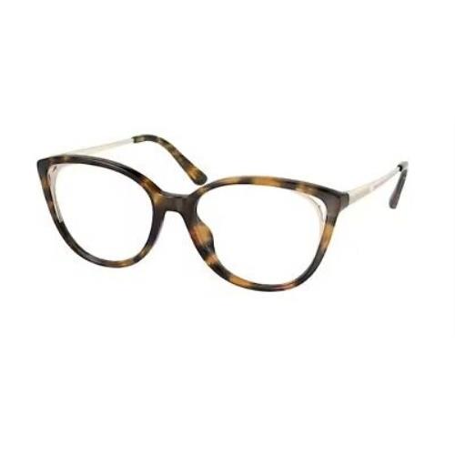 Michael Kors MK4086U 3006 Dk Tortoise Demo Lens Cat Eye 52 mm Women`s Eyeglasses