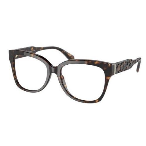 Michael Kors MK4091 3006 Palawan Dk Tortoise Demo Lens 52 mm Women`s Eyeglasses