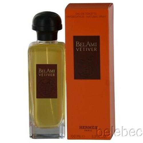 Bel Ami Vetiver By Hermes 3.3 oz / 100 ml Eau De Toilette Women Perfume Spray