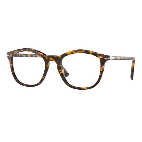 Persol PO3267V 1081 Irregular Tortoise Brown Demo Lens 49 mm Unisex Eyeglasses