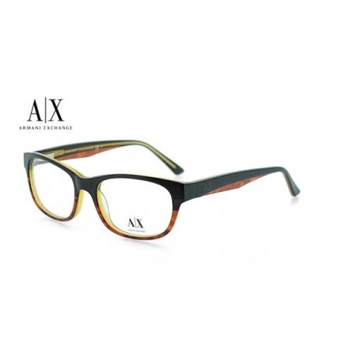 Armani Exchange AX229 0GAG Brown Plastic Eyeglasses Frame 51-16-140