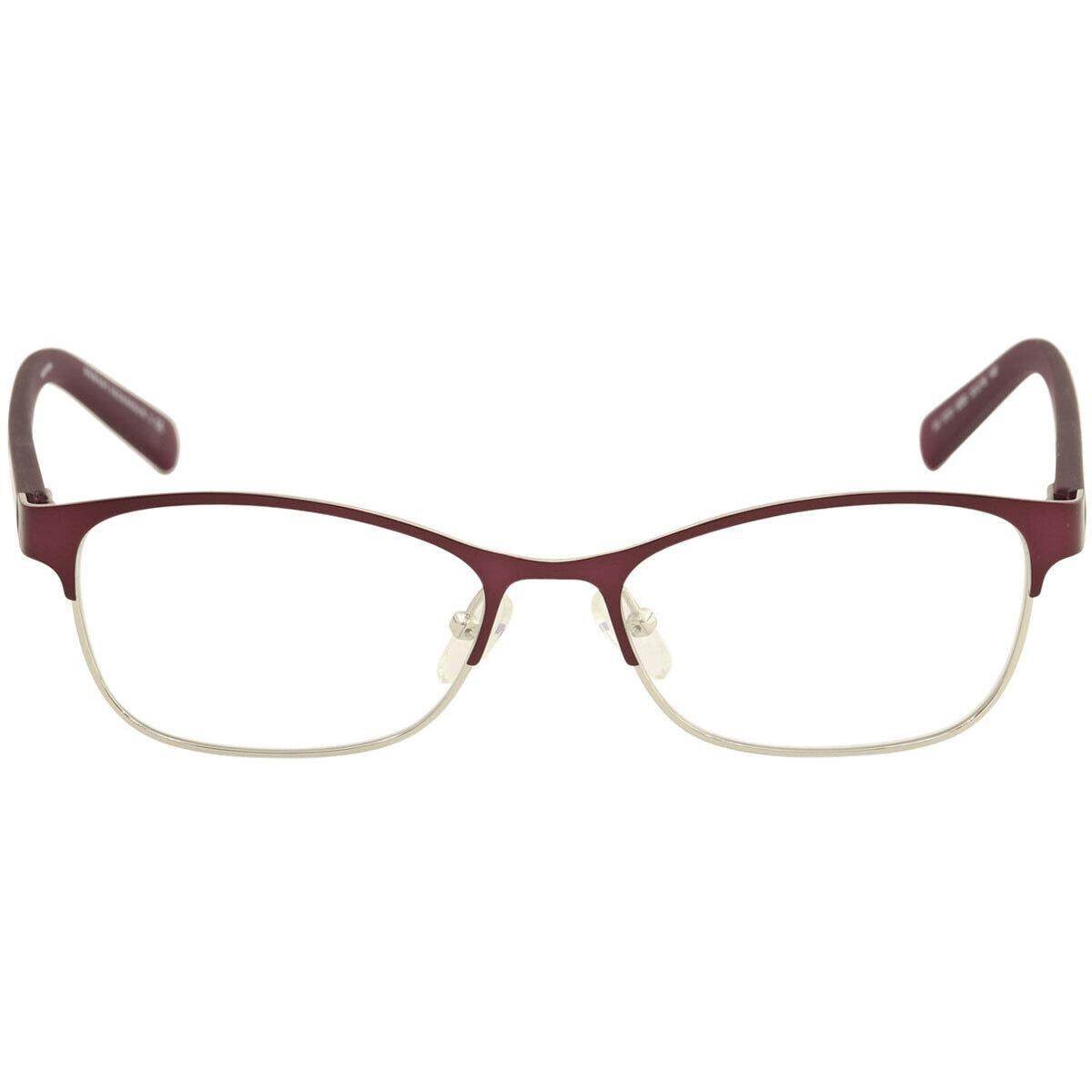 Armani Exchange Eyeglasses AX1010 AX/1010 6050 Satin Berry Optical Frame 53mm