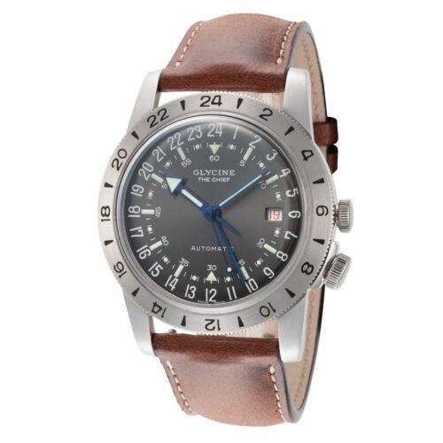 Glycine Men`s GL0303 Airman Vintage The Chief 40mm Automatic Watch