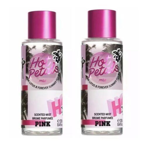 Victoria s Secret Pink Hot Petals Scented Mist 8.4 Fl.oz. Lot of 2
