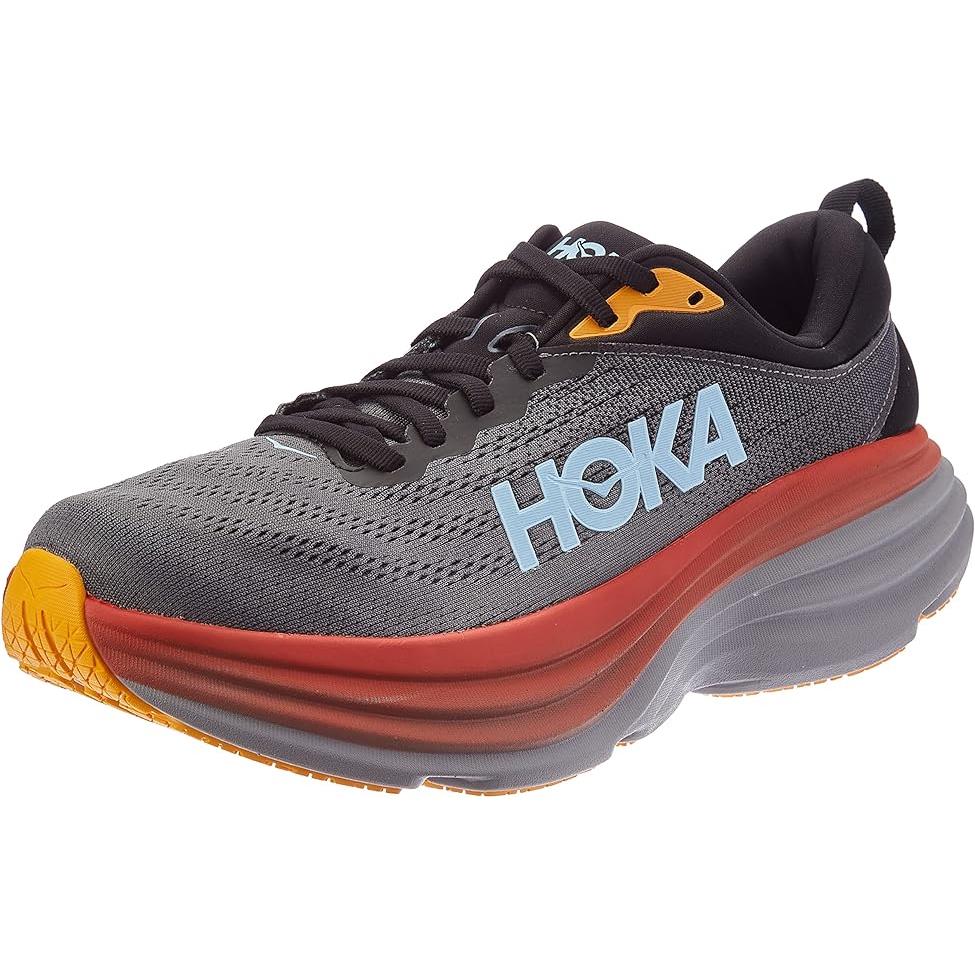 Hoka One Bondi 8 Mens Running Shoes - Anthracite/castlerock