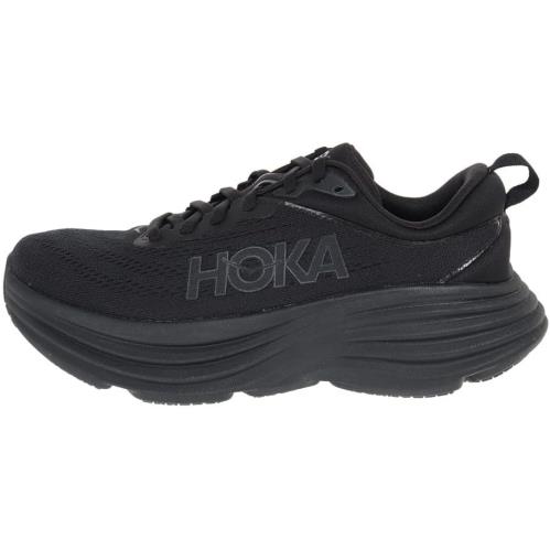 Hoka One Bondi 8 Womens Running Shoes - Black
