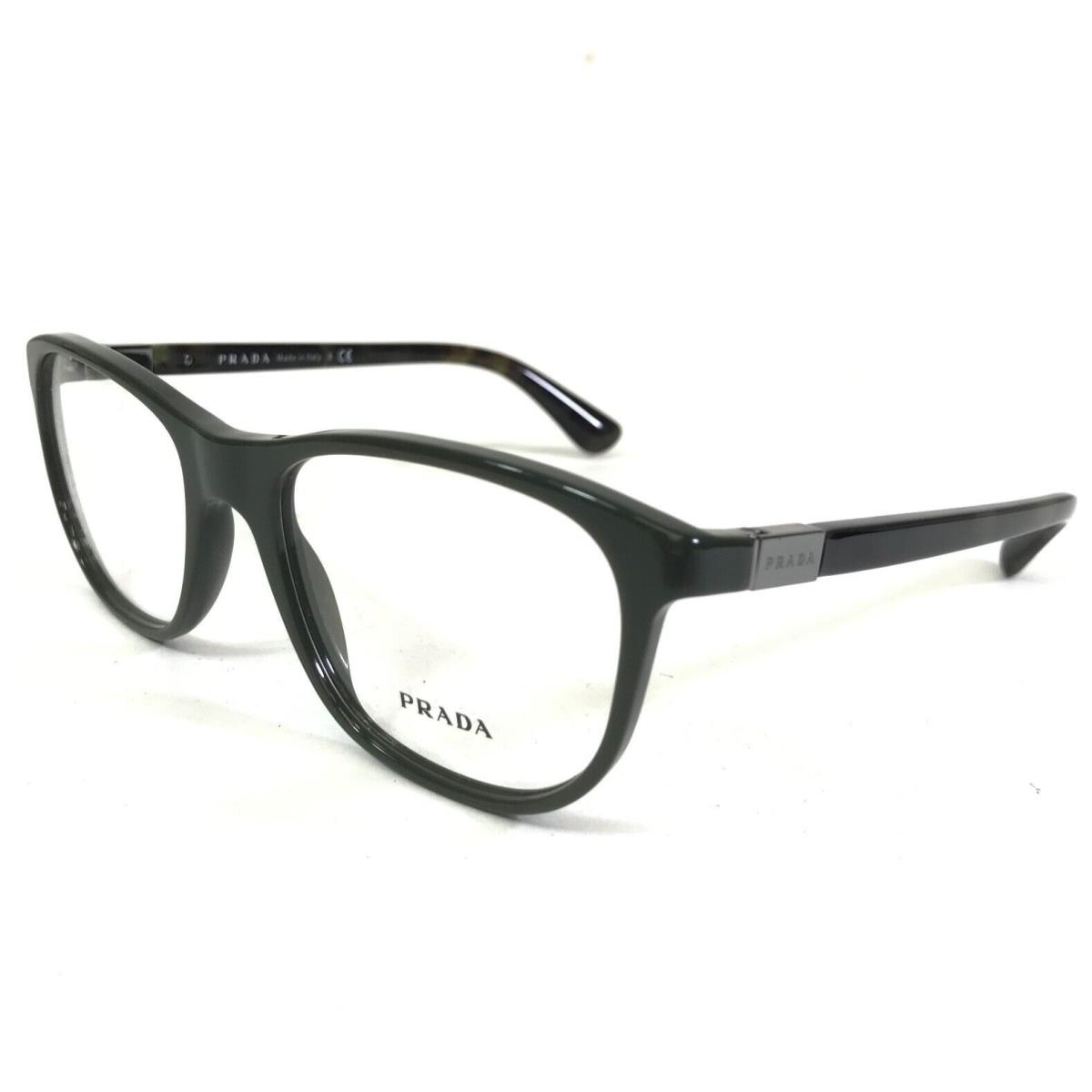 Prada Eyeglasses Frames Vpr 29S UF8-1O1 Olive Green Brown Tortoise 54-19-140