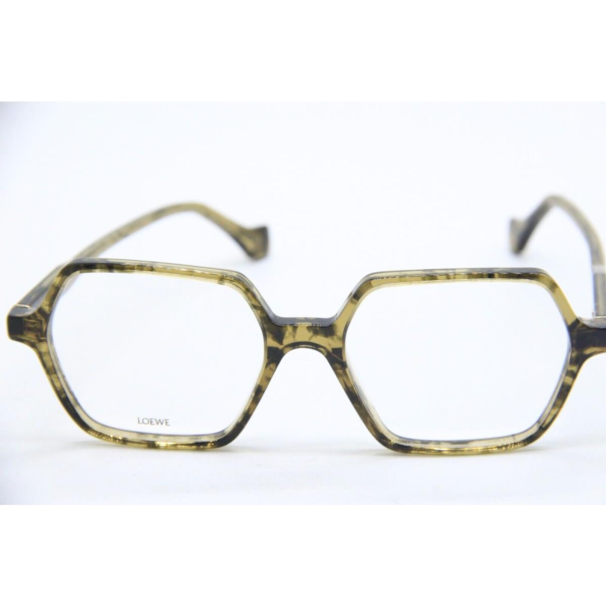 Loewe LW 50003I 096 Clear Brown Havana Frames Eyeglasses 51-17