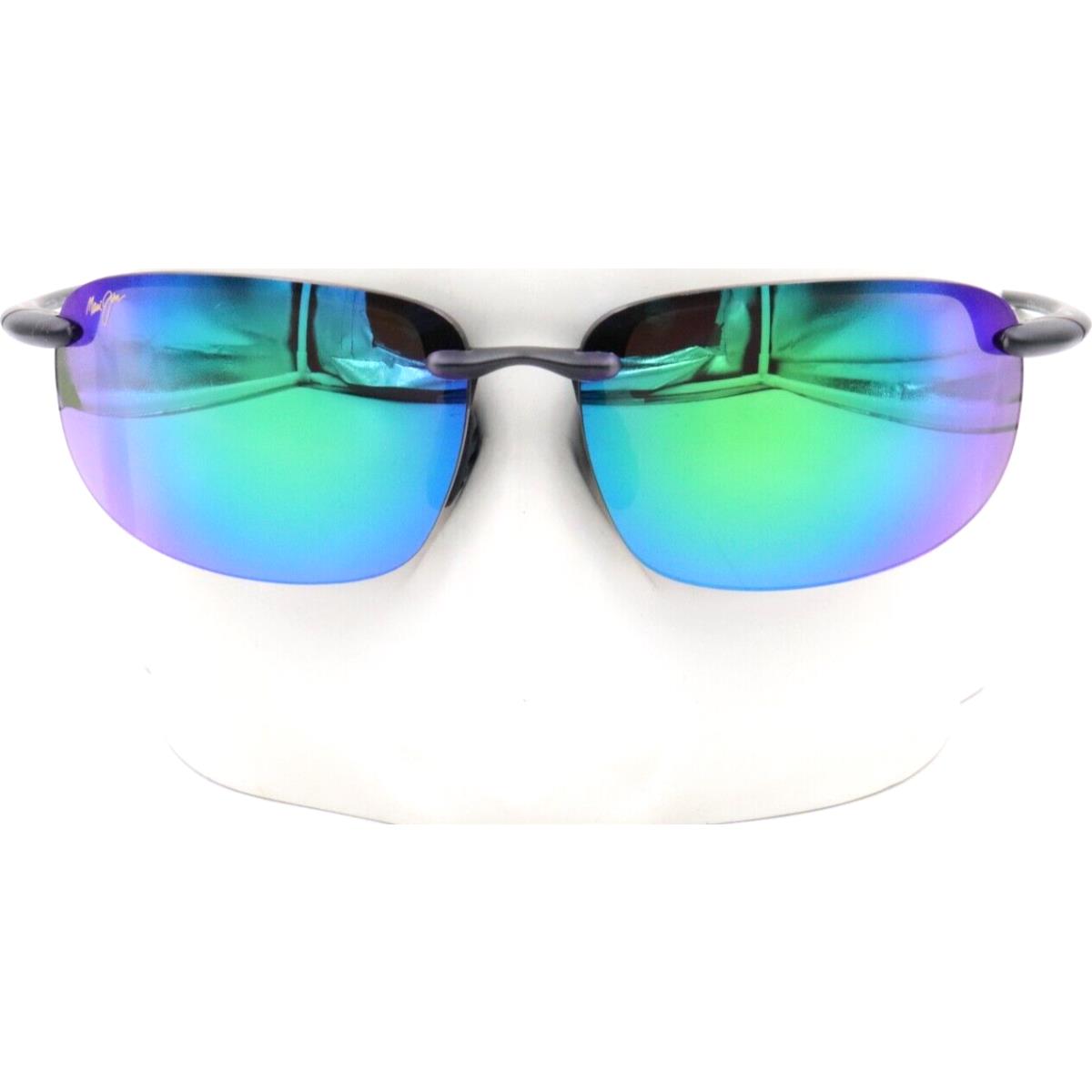 Maui Jim Hookipa Xlarge Green Rimless Polarized Sunglasses GM456-14
