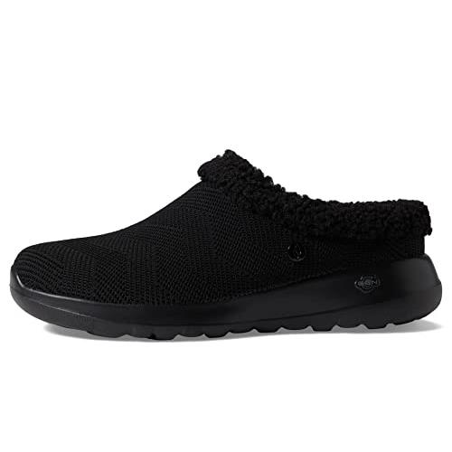 Skechers Women`s On-the-go Joy-winter Grace Slippe Black/Black
