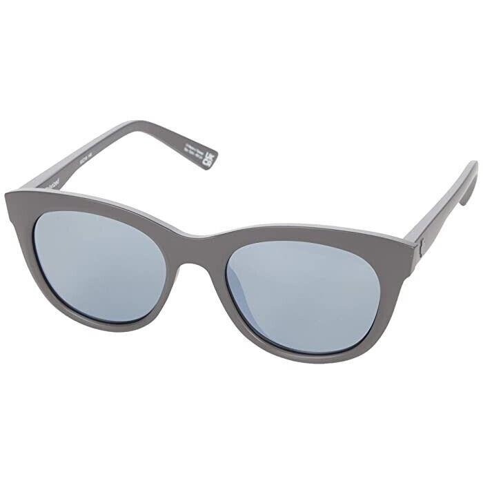 Spy Optic Boundless Round Cat-eye Sunglasses Color and Contrast Enhancing Lens - Frame: Gray, Lens: Gray