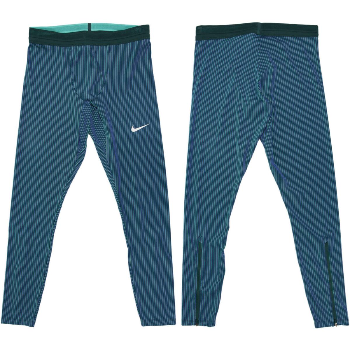 Nike 2022 Pro Elite Team Long Running Tights-xl- Usa Made Premium Run/race Pants