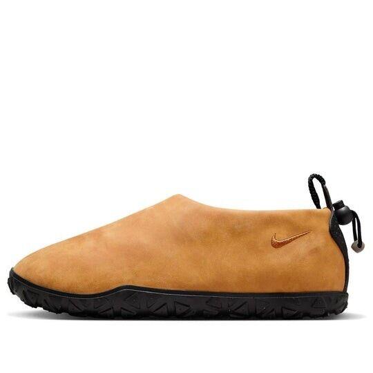 Women`s Size 6 / 4.5M Nike Acg Moc Prm Russet Brown Black FV4569-200 Moccasins