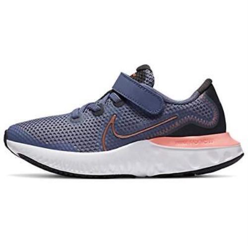 Nike Renew Run Psv Little Kids Casual Running Shoe Ct1436-418 Size 12