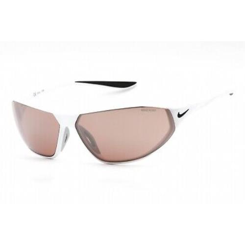 Nike Aero Swift E DQ0992 100 Sunglasses White Frame Road Tint Lenses 65mm