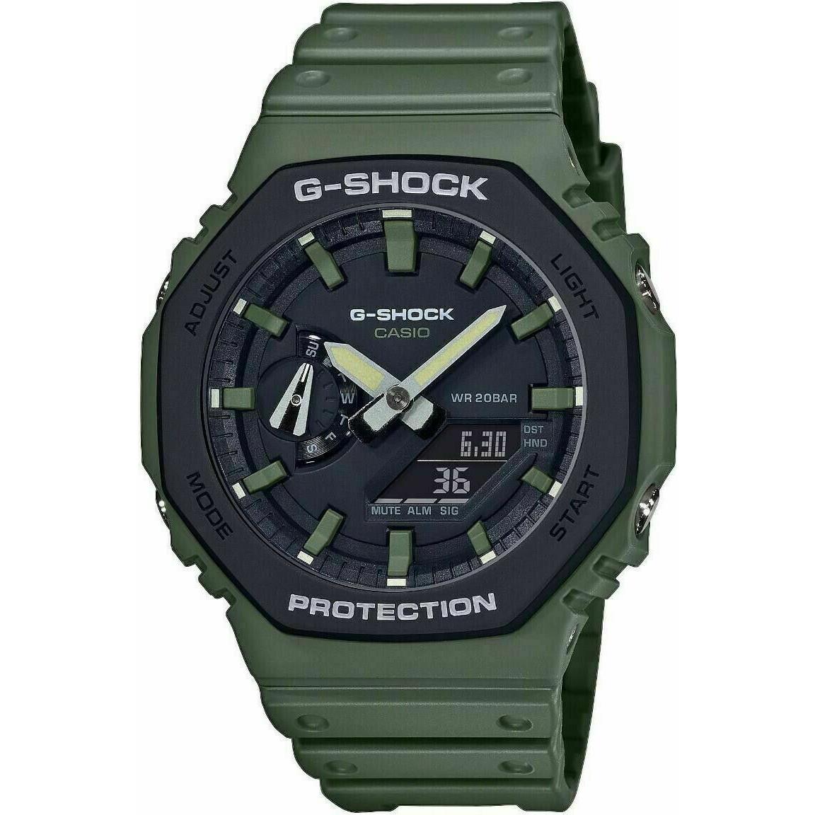 Casio G-shock GA2110SU-3A Carbon Core Gaurd Casioak Men`s Watch